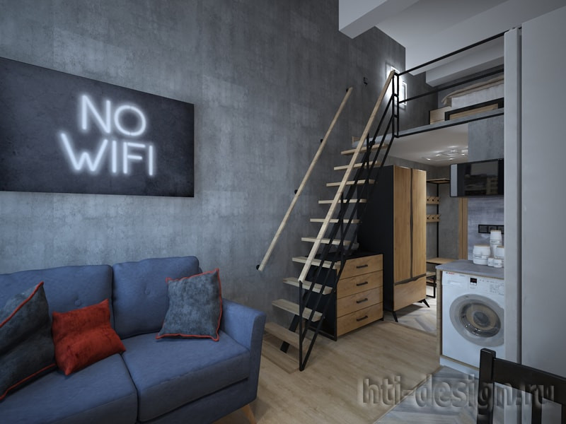 Студия 17 кв.м