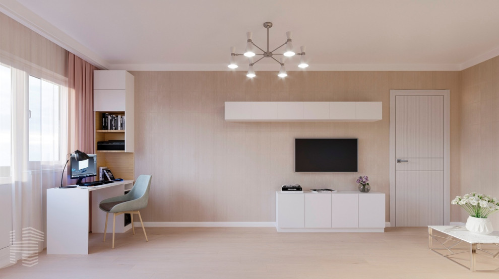 Дизайн-проект гостиной-спальни