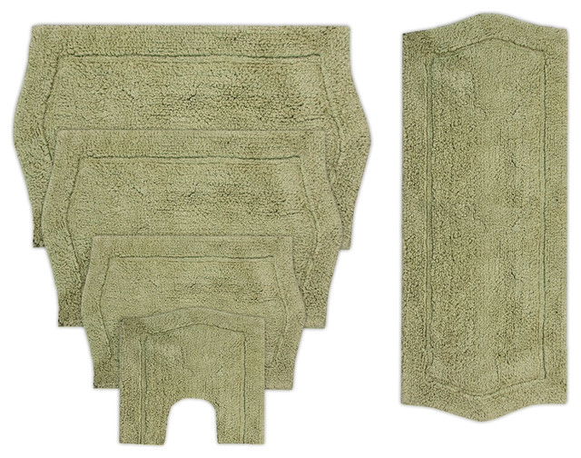 Waterford 5Piece Bath Rug Set Contemporary Bath Mats by Home