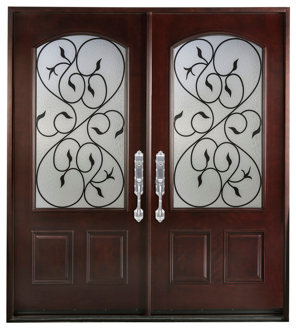 Valencia Left Hand Swing In Exterior Front Entry Door 36 X80 X2