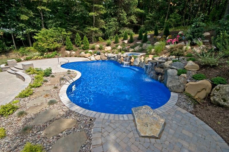 This is an example of a traditional pool in New York.