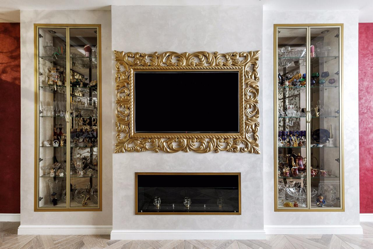 Встроенный биокамин. Москва