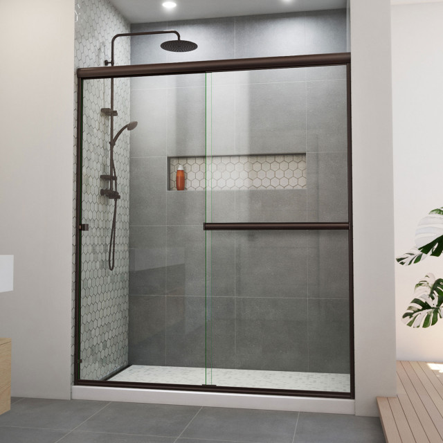 DreamLine SDAB60W700VXX06 Alliance Pro BG 5660" Shower Door, Oil