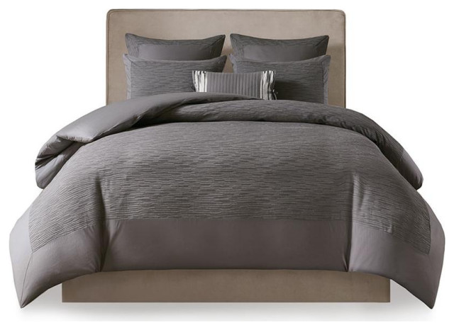 100% Polyester Yarn Dyed Pieced Duvet Cover Set,NS12-3252