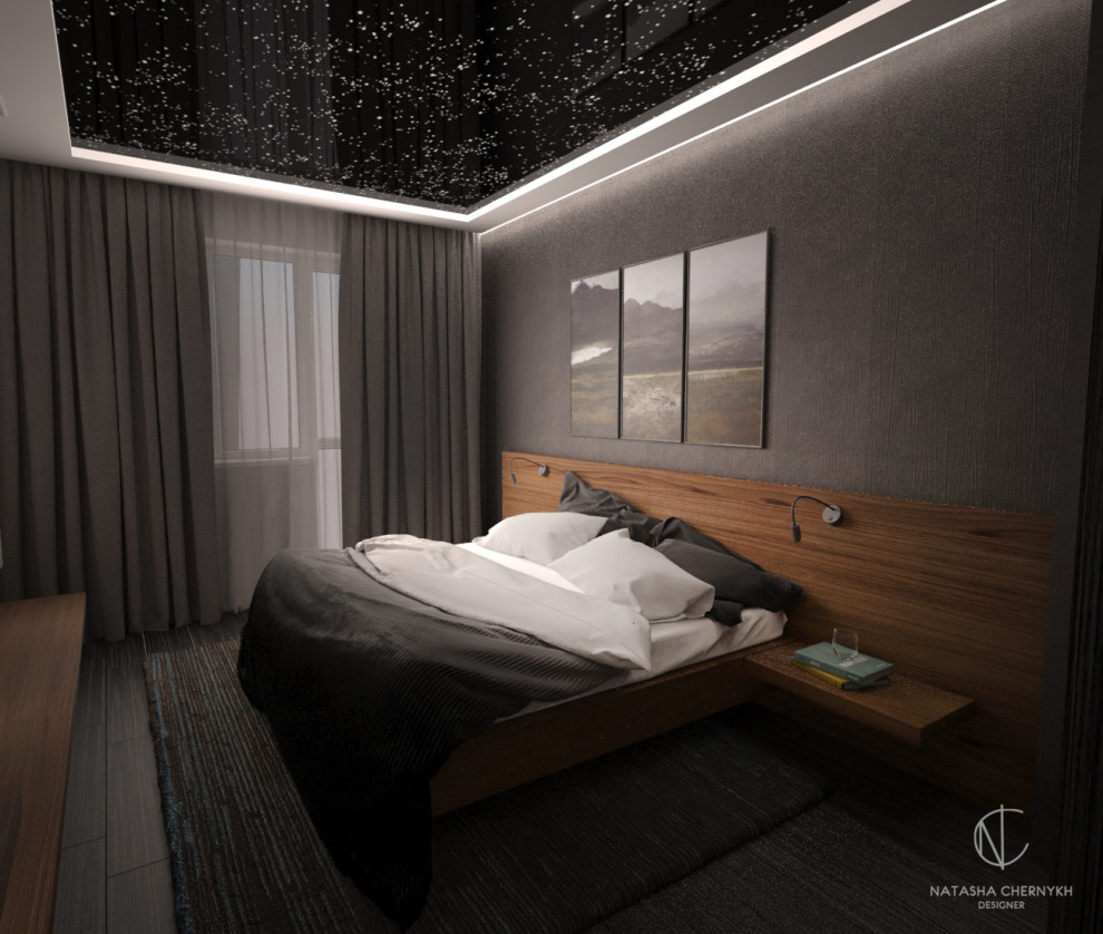 Квартира для молодого человека 60 кв.м // ЖК Олимпийский, Воронеж