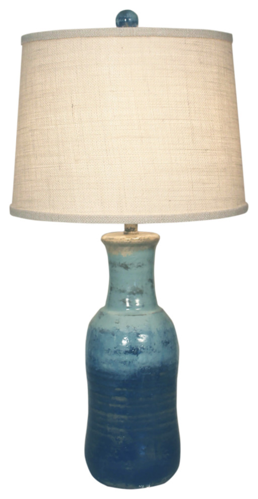 Bahama Faux Clay Jug Table Lamp Contemporary Table Lamps by Furniture Barn USA Houzz