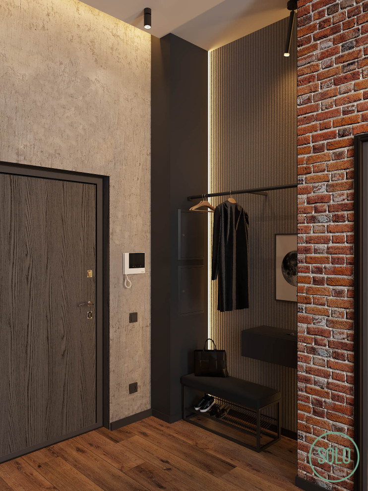 Лофт со спальней на втором уровне