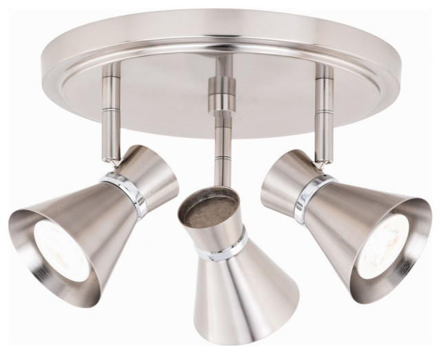 Vaxcel - Alto 3-Light Directional Light in Mid-Century Modern Style 7.25 Inches