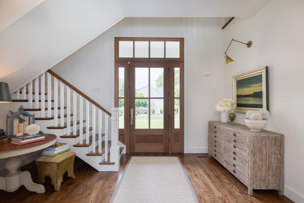Entryway - transitional entryway idea