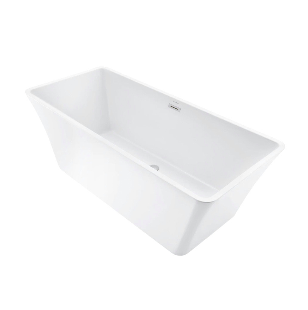 St. Tropez 67" Freestanding Bathtub, In White  (SM-FB579)