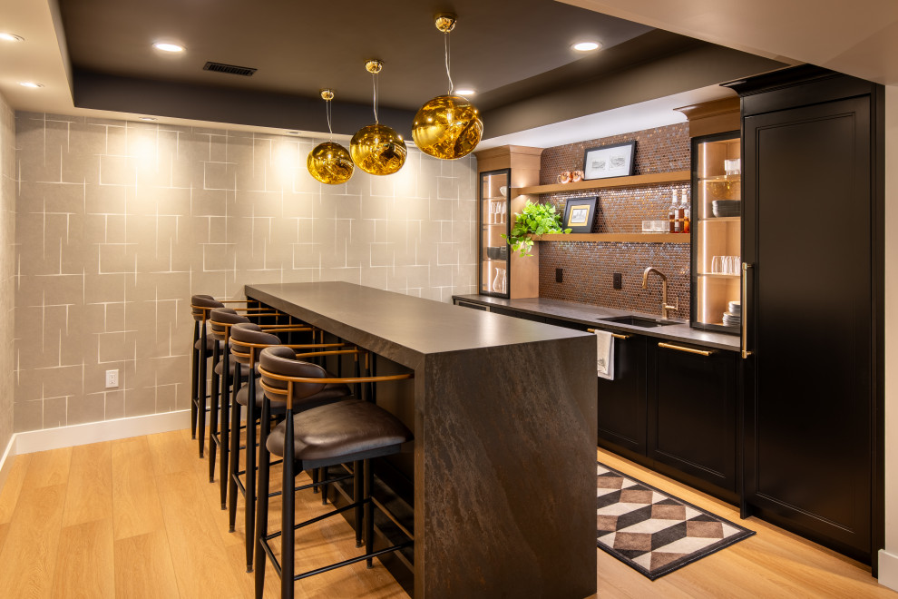 Custom Home Bar | Luxury Basement Remodeling