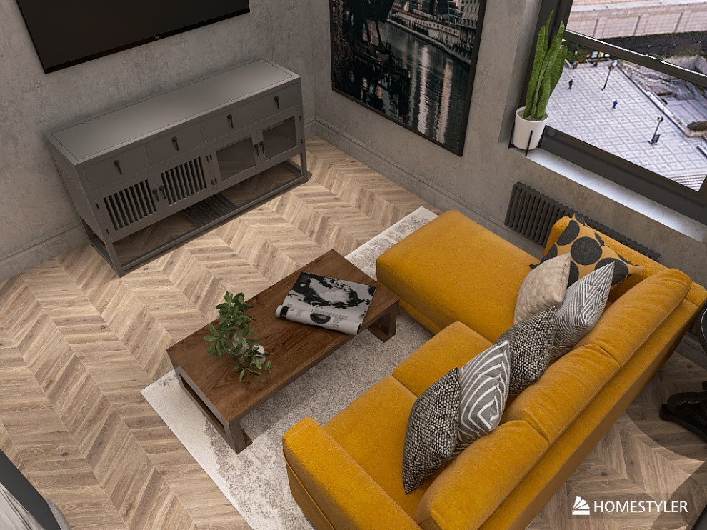 Трехкомнатная квартира для молодого человека