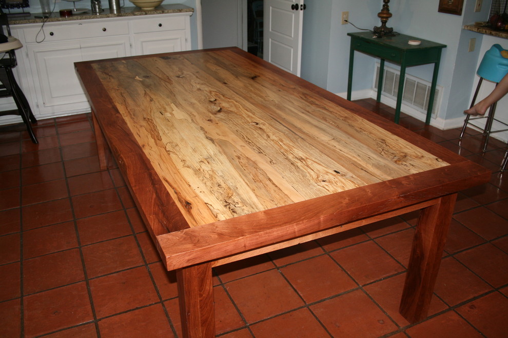 Spalted Pecan and Mesquite dinning room table
