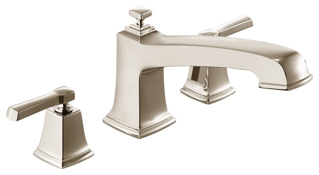 Moen Boardwalk 2 Handle Roman Tub Faucet Transitional Bathtub