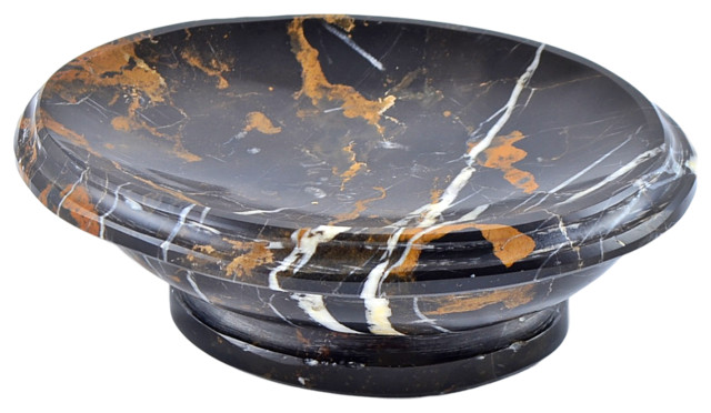 Soap Dish, Michelangelo Marble - Traditional - Soap Dishes & Holders ...