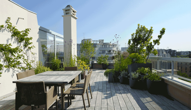 Terrasses moderno-terraza-y-balcon
