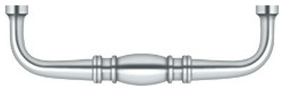 K4474U26 Colonial Wire Pull, 4", Bright Chrome