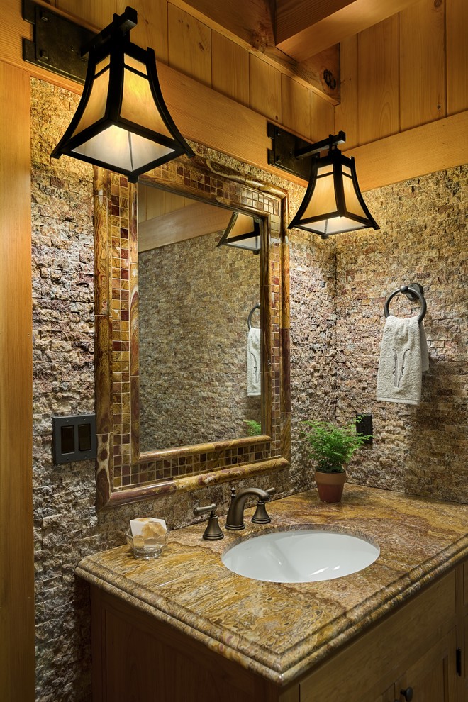 Alpine Ski Home - Contemporary - Bathroom - Manchester - by Randy ...