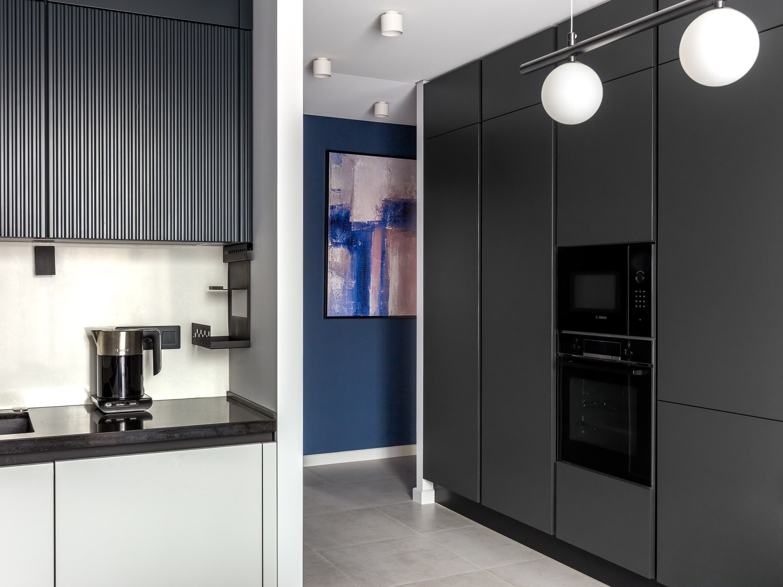 Синий, синий иней... на Ленинском (фото)