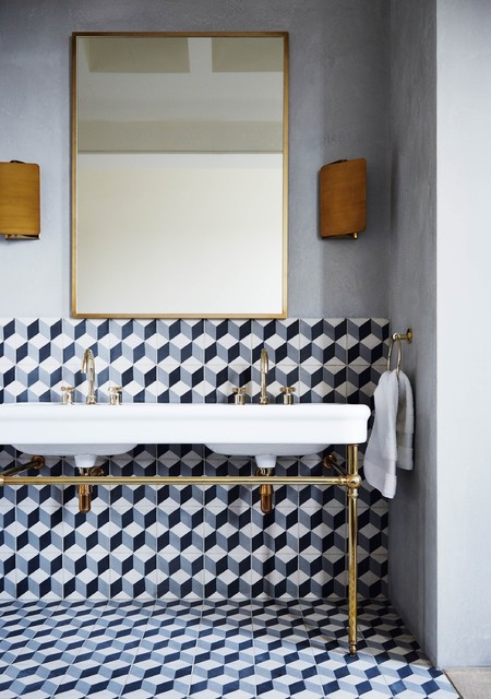McGregor Road contemporary-badrum