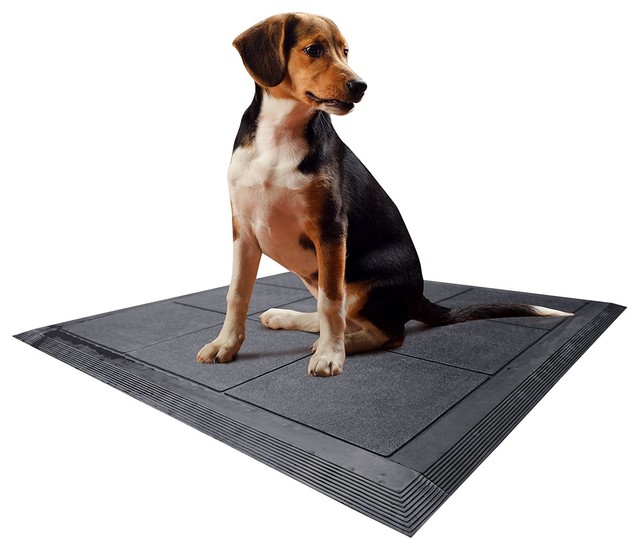 Non Slip Non Scratch 36 X36 100 Rubber Kennel Mat