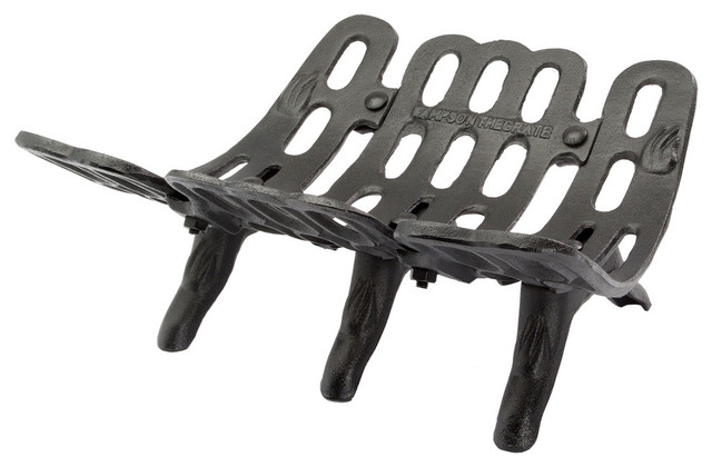 HY-C - HY-C Liberty Foundry G500 Sampson Series Cast Iron Fireplace Grate - View in Your Room! | Houzz The Sampson grate by Liberty Foundry a HY-C Company has a self-feeding design that keeps the wood and hot coals together