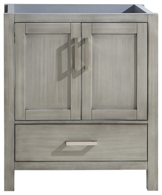 Jacques 30 Vanity Cabinet Only Transitional Bathroom Vanities