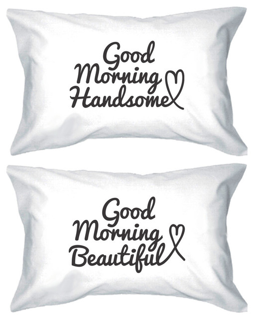 Good Morning Handsome Good Morning Beautiful Bold Statement
