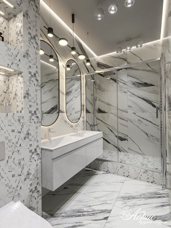 Дизайн интерьера двухэтажной квартиры (ул.Вишнёвая)