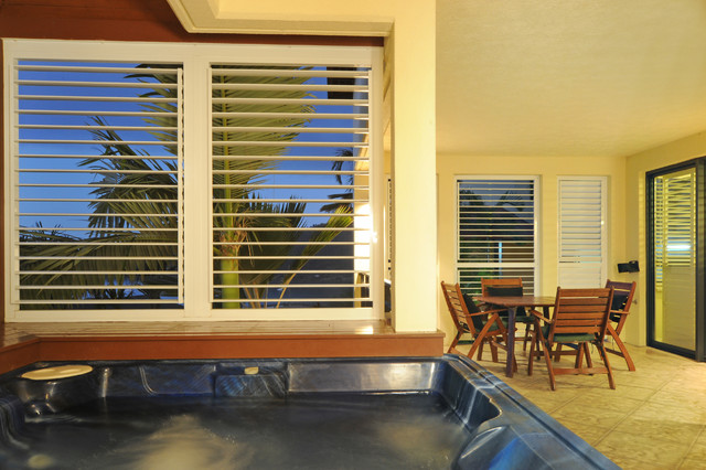 Aluminium Shutters for Balconies moderne-pool