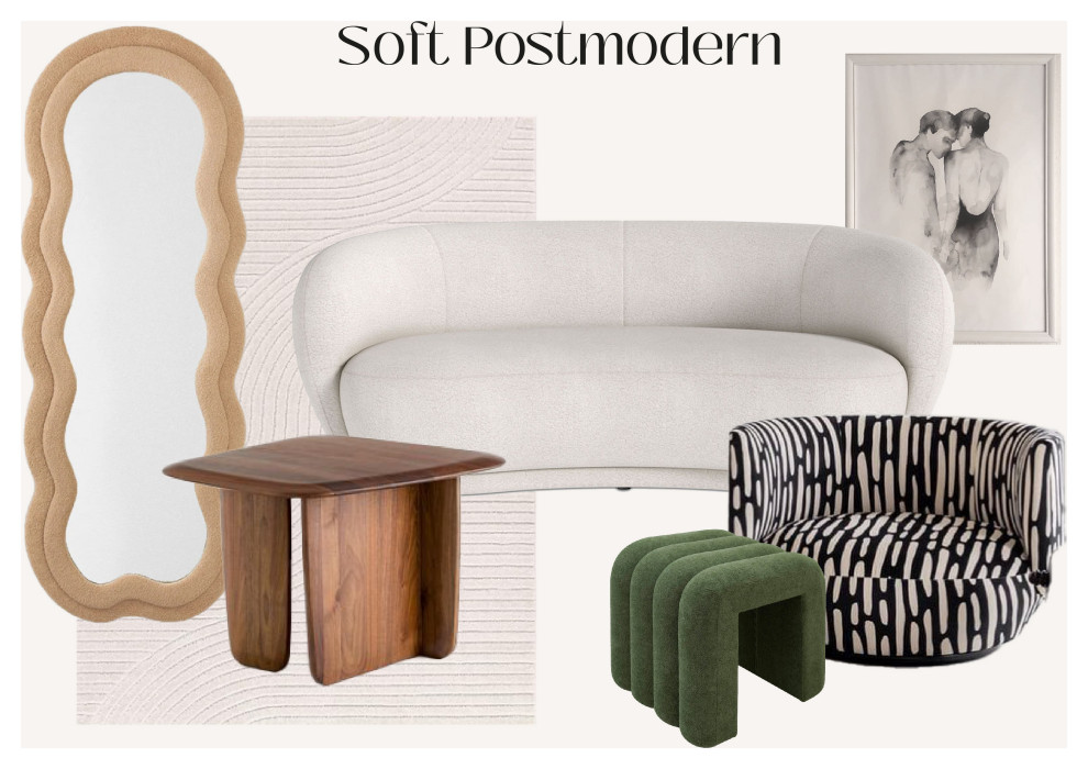 Дизайн концепция за счет подбора мебели и декора, без разработки дизайн-проекта