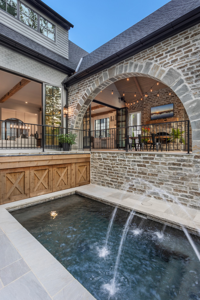 Pool - farmhouse pool idea