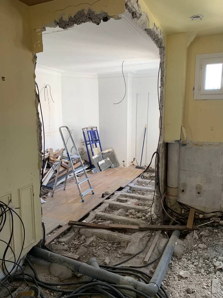 Rénovation d'un appartement dans le 15ème