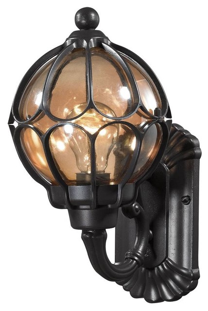 Elk Madagascar 1 Light Outdoor Sconce In Matte Black 87020 Elk Madagascar 1 Light Outdoor Sconce In Matte Black 87020 Traditional Wall Lights And Sconces By Gwg