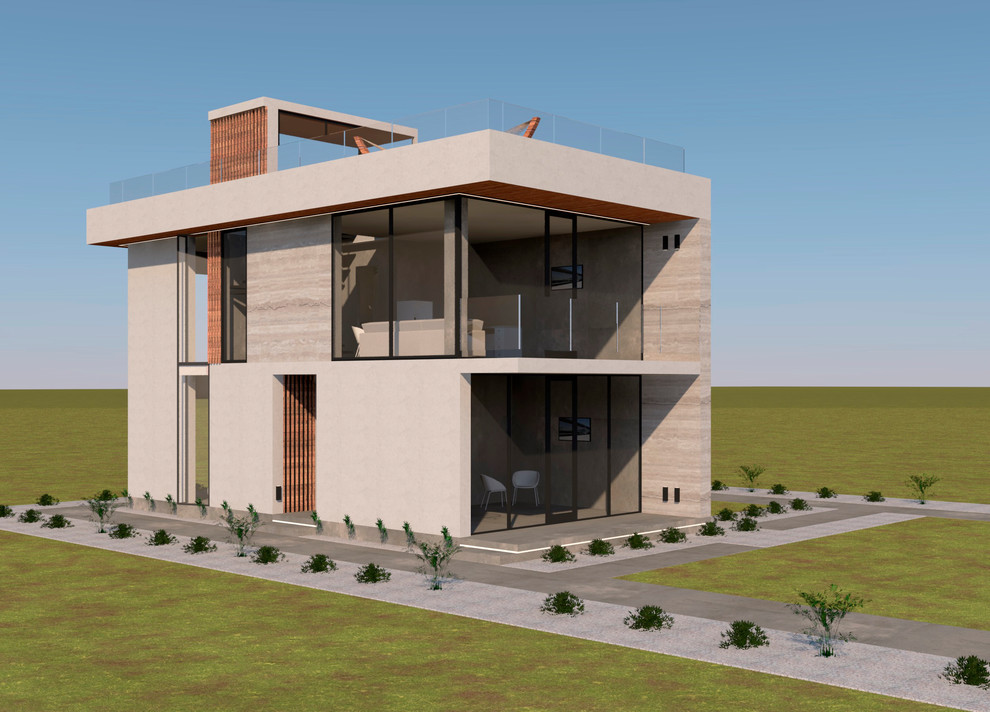 Дом в стиле хай-тек