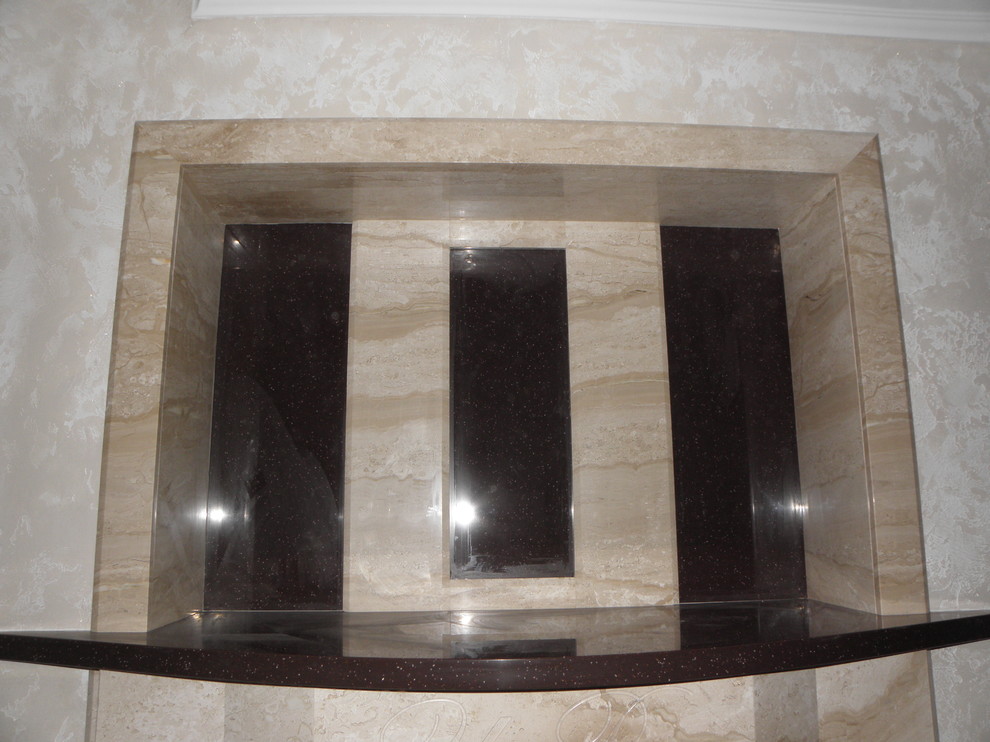 Лестница из композита кварца Tecnistone Brilliant White