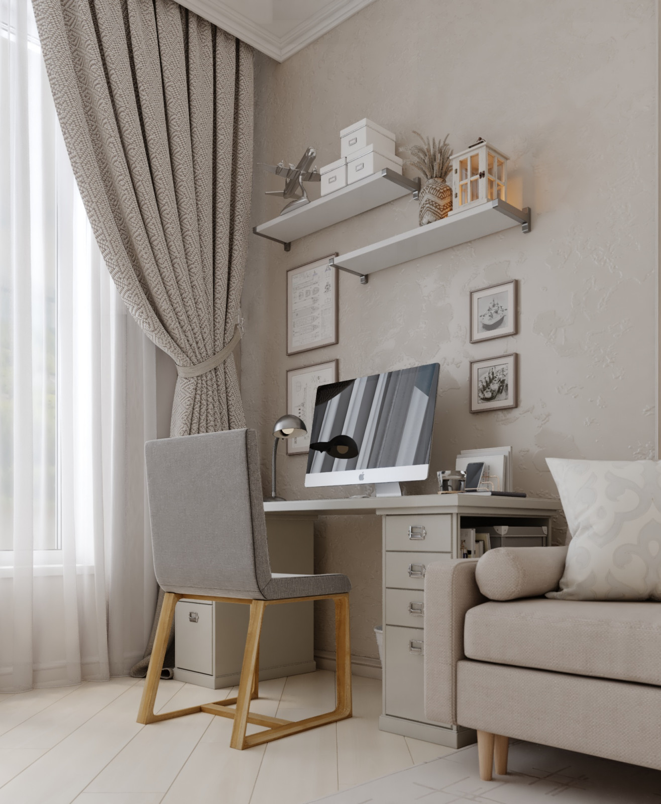 Квартира для пожилой пары в ЖК "Ривер Парк"