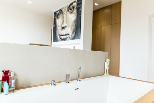 Baignoire Villeroy et Boch duo avec vidage remplissage skandinavisch-badezimmer
