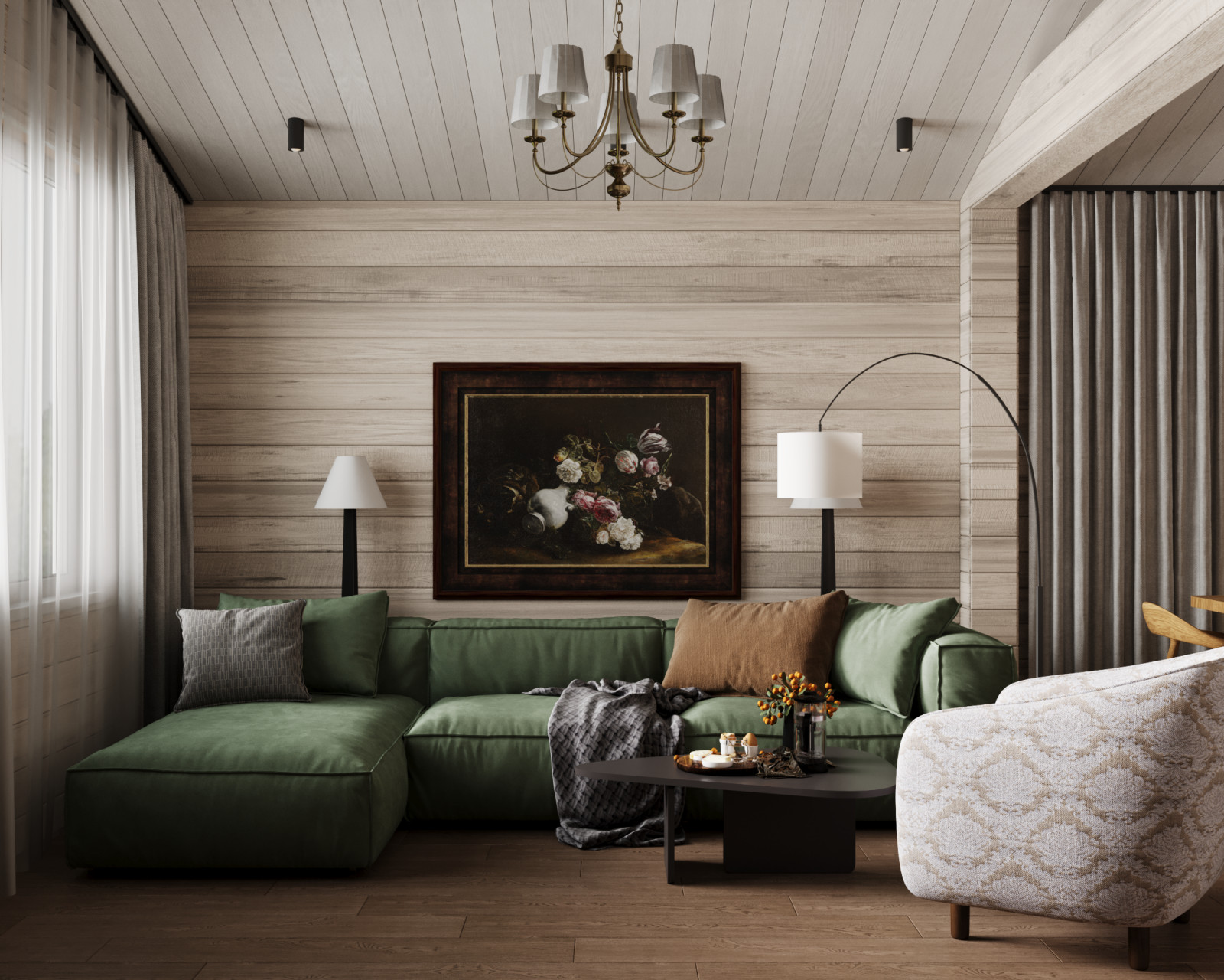 Дизайн деревенского дома