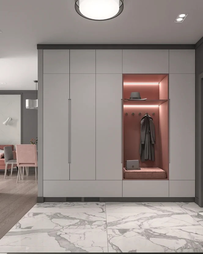 Квартира для семьи из трех человек, 55 кв.м. ЖК "Хорошевский"