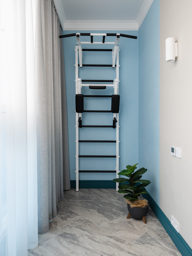 Реализация квартиры в стиле современная классика для семейной пары с ребенком