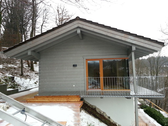 Blockhaus Traunstein klassisk-fasad