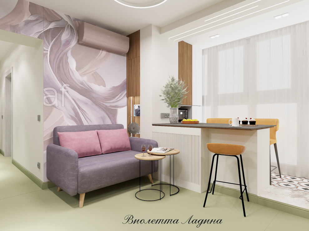 ЖК -ГринВуд. Двушка .6 этаж