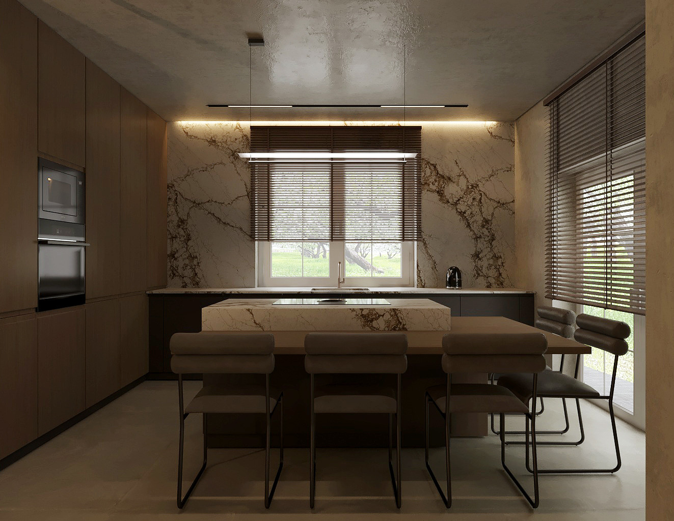 дом в стиле минимализм