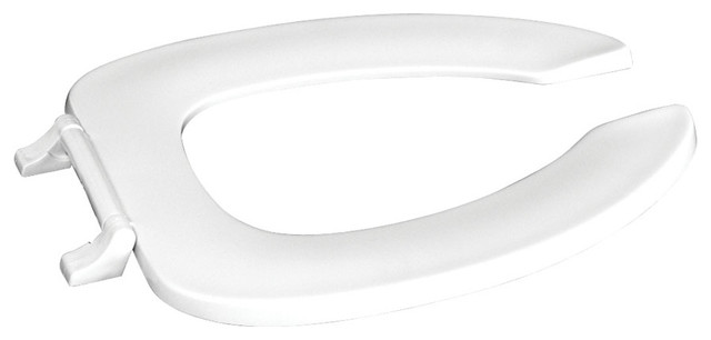 Centoco 500STSCC-001 Plastic Elongated Toilet Seat with Open Front White