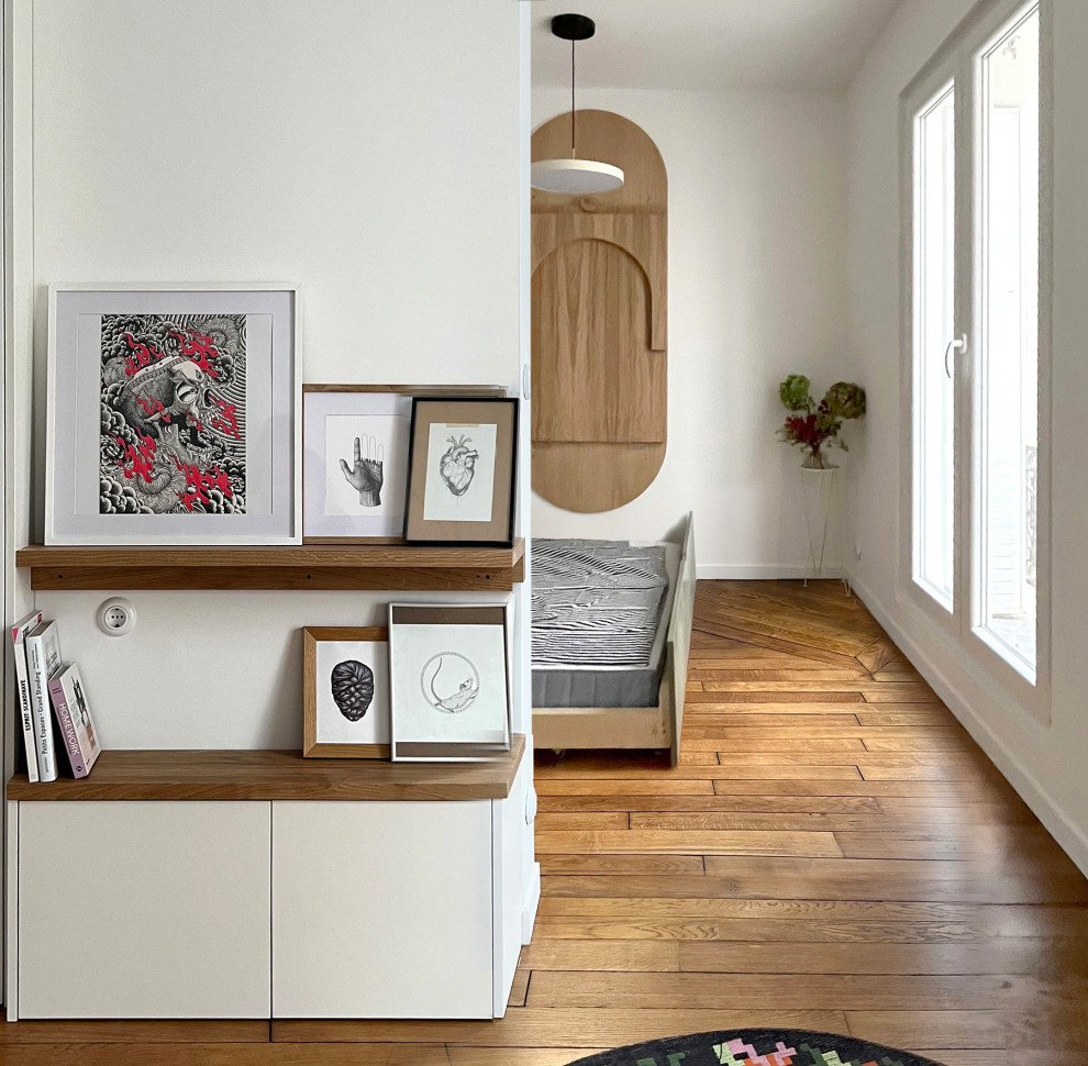 Renovation complète et aménagement sur mesure d'un pied a terre parisien de 27m2