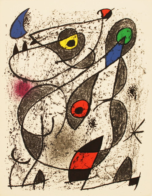 Joan Miro, A L'Encre II, 1972, Artwork