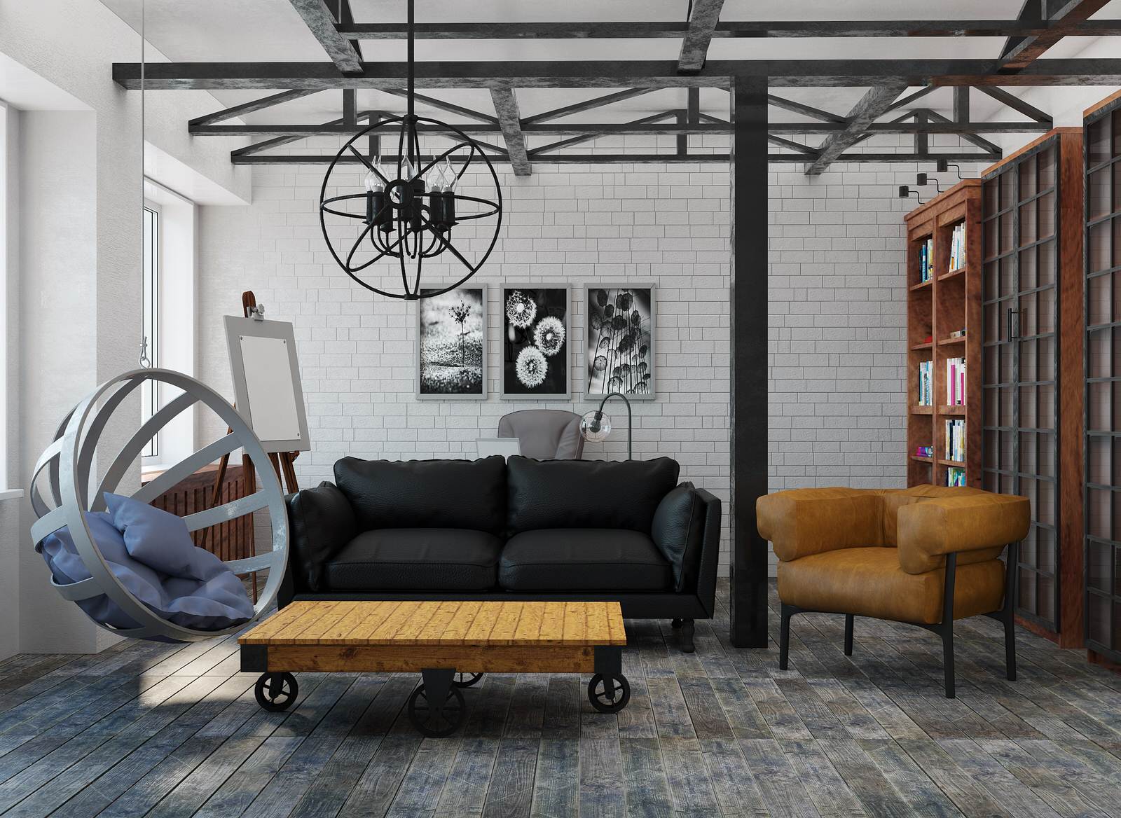 Визуализации интерьера