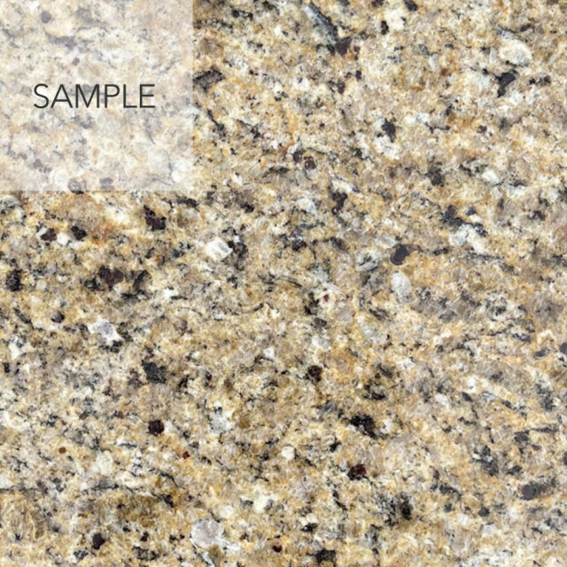 Gold Polished Granite Tile 12"x12" + Free Shipping, Sample