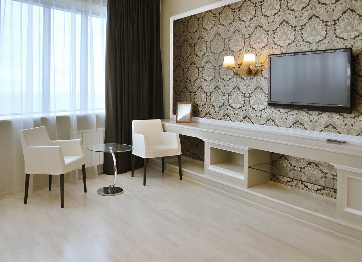 Классический интерьер в ЖК "Королевский парк"